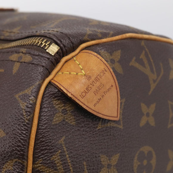LOUIS VUITTON Monogram Speedy 40 Hand Bag M41522 LV Auth ka7051A