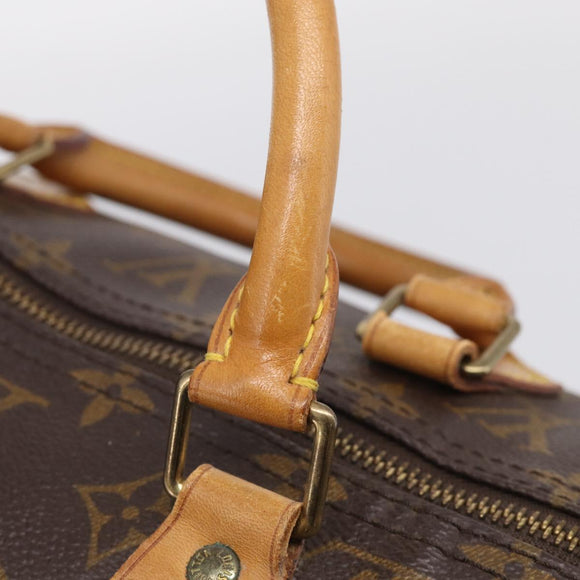 LOUIS VUITTON Monogram Speedy 40 Hand Bag M41522 LV Auth ka7051A