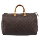 LOUIS VUITTON Monogram Speedy 40 Hand Bag M41522 LV Auth ka7051A-2