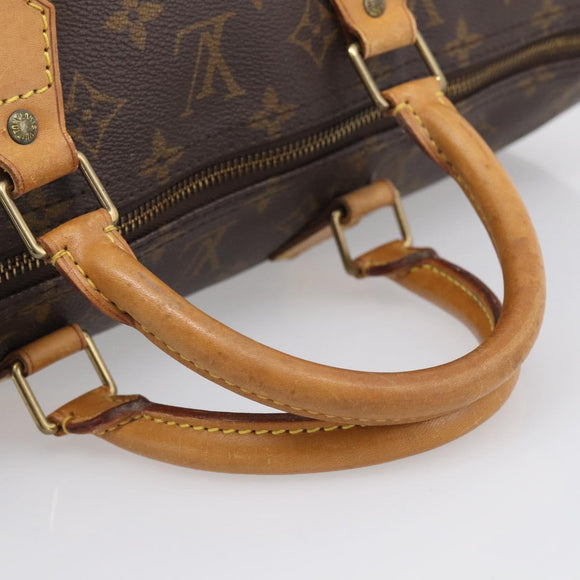 LOUIS VUITTON Monogram Speedy 40 Hand Bag M41522 LV Auth ka7051A