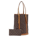 LOUIS VUITTON Monogram Bucket GM Shoulder Bag M42236 LV Auth ka7052-1