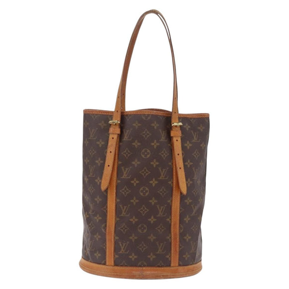 LOUIS VUITTON Monogram Bucket GM Shoulder Bag M42236 LV Auth ka7052