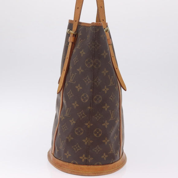 LOUIS VUITTON Monogram Bucket GM Shoulder Bag M42236 LV Auth ka7052