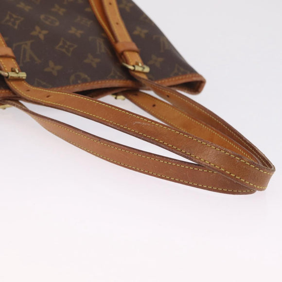LOUIS VUITTON Monogram Bucket GM Shoulder Bag M42236 LV Auth ka7052