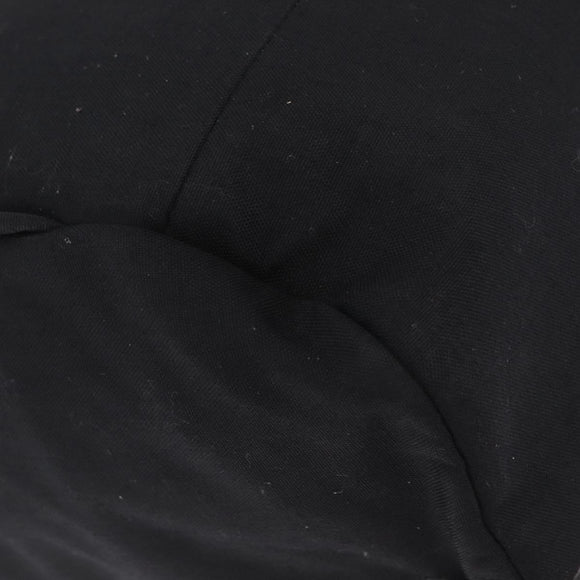 Saint Laurent Backpack Canvas Black Silver Auth ka7053