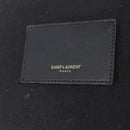 Saint Laurent Backpack Canvas Black Silver Auth ka7053-17