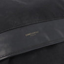 Saint Laurent Backpack Canvas Black Silver Auth ka7053-18