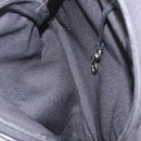 Saint Laurent Backpack Canvas Black Silver Auth ka7053-26