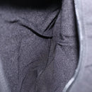 Saint Laurent Backpack Canvas Black Silver Auth ka7053-28