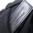 Saint Laurent Backpack Canvas Black Silver Auth ka7053-29