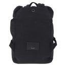 Saint Laurent Backpack Canvas Black Silver Auth ka7053-3