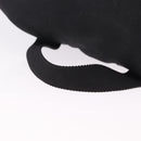 Saint Laurent Backpack Canvas Black Silver Auth ka7053-7