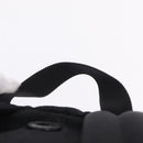 Saint Laurent Backpack Canvas Black Silver Auth ka7053-8