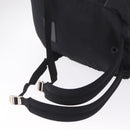 Saint Laurent Backpack Canvas Black Silver Auth ka7053-9
