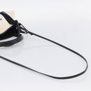Balenciaga Navy Cabas XS Hand Bag Canvas 2way Black White 390346 Auth ka7055-9