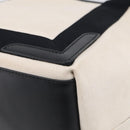 Balenciaga Navy Cabas S Hand Bag Canvas Black White 339933 Auth ka7056A-12