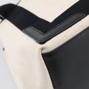 Balenciaga Navy Cabas S Hand Bag Canvas Black White 339933 Auth ka7056A-13