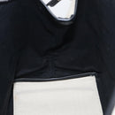 Balenciaga Navy Cabas S Hand Bag Canvas Black White 339933 Auth ka7056A-17