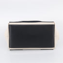 Balenciaga Navy Cabas S Hand Bag Canvas Black White 339933 Auth ka7056A-9
