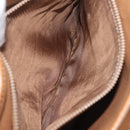 CELINE Macadam Canvas Tote Bag PVC Beige Gold Auth ka7059-21