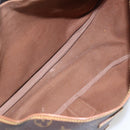 LOUIS VUITTON Monogram Saumur 35 Shoulder Bag M42254 LV Auth ka706-11