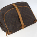 LOUIS VUITTON Monogram Saumur 35 Shoulder Bag M42254 LV Auth ka706-6