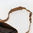 LOUIS VUITTON Monogram Saumur 35 Shoulder Bag M42254 LV Auth ka706-8