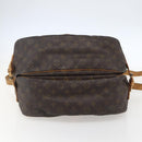 LOUIS VUITTON Monogram Saumur 35 Shoulder Bag M42254 LV Auth ka706-5