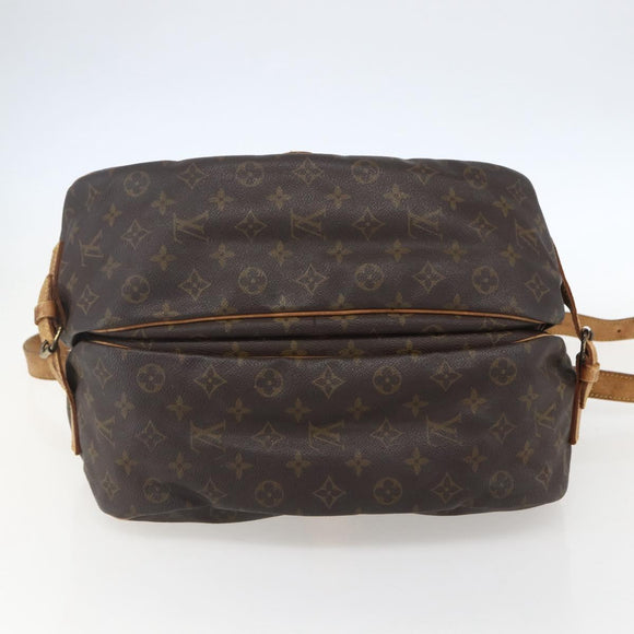 LOUIS VUITTON Monogram Saumur 35 Shoulder Bag M42254 LV Auth ka706