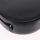Cartier Shoulder Bag Leather Black Gold Auth ka7060A-12