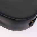Cartier Shoulder Bag Leather Black Gold Auth ka7060A-13