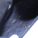 Cartier Shoulder Bag Leather Black Gold Auth ka7060A-25
