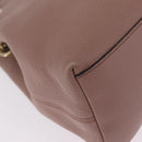 GUCCI Chain Soho Shoulder Bag Leather Pink Gold 308982 Auth ka7062-12