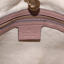 GUCCI Chain Soho Shoulder Bag Leather Pink Gold 308982 Auth ka7062-15