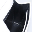 Salvatore Ferragamo Shoulder Bag Leather White Gold Auth ka7065-20