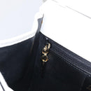Salvatore Ferragamo Shoulder Bag Leather White Gold Auth ka7065-22