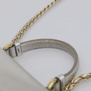 Salvatore Ferragamo Vala Hand Bag Leather 2way Gold Auth ka7067-8