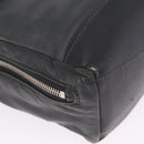 LOUIS VUITTON LV Cup V Line Cross Bag Leather Navy Silver M50443 LV Auth ka7072-11