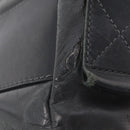 LOUIS VUITTON LV Cup V Line Cross Bag Leather Navy Silver M50443 LV Auth ka7072-15