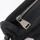 LOUIS VUITTON LV Cup V Line Cross Bag Leather Navy Silver M50443 LV Auth ka7072-19