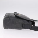 LOUIS VUITTON LV Cup V Line Cross Bag Leather Navy Silver M50443 LV Auth ka7072-4