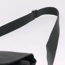 LOUIS VUITTON LV Cup V Line Cross Bag Leather Navy Silver M50443 LV Auth ka7072-8