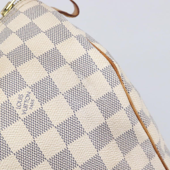 LOUIS VUITTON Damier Azur Speedy 30 Hand Bag N41533 LV Auth ka7075