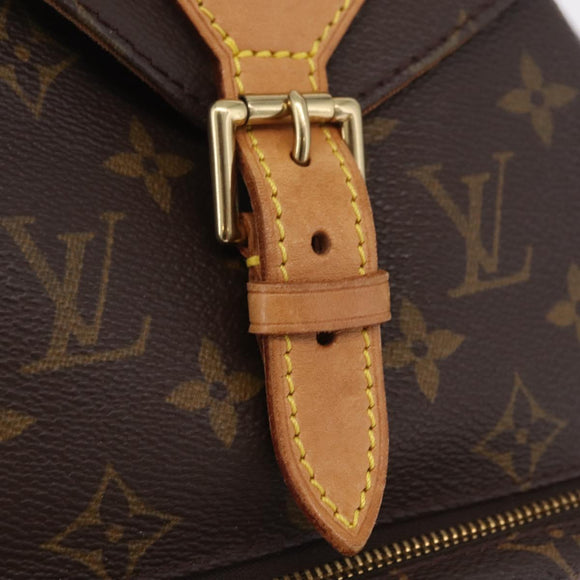 LOUIS VUITTON Monogram Montsouris MM Backpack M51136 LV Auth ka7078V