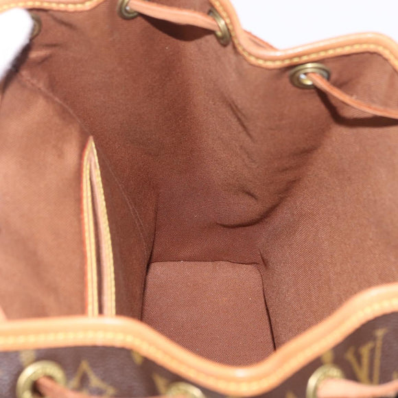 LOUIS VUITTON Monogram Montsouris MM Backpack M51136 LV Auth ka7078V