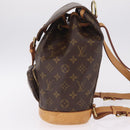 LOUIS VUITTON Monogram Montsouris MM Backpack M51136 LV Auth ka7078V-5