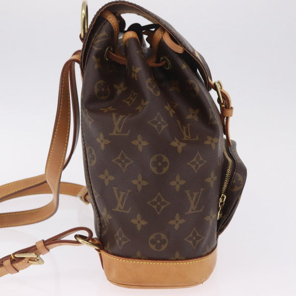 LOUIS VUITTON Monogram Montsouris MM Backpack M51136 LV Auth ka7078V