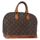 LOUIS VUITTON Monogram Alma Hand Bag M51130 LV Auth ka708-1