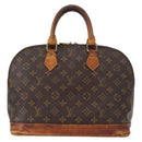 LOUIS VUITTON Monogram Alma Hand Bag M51130 LV Auth ka708-2