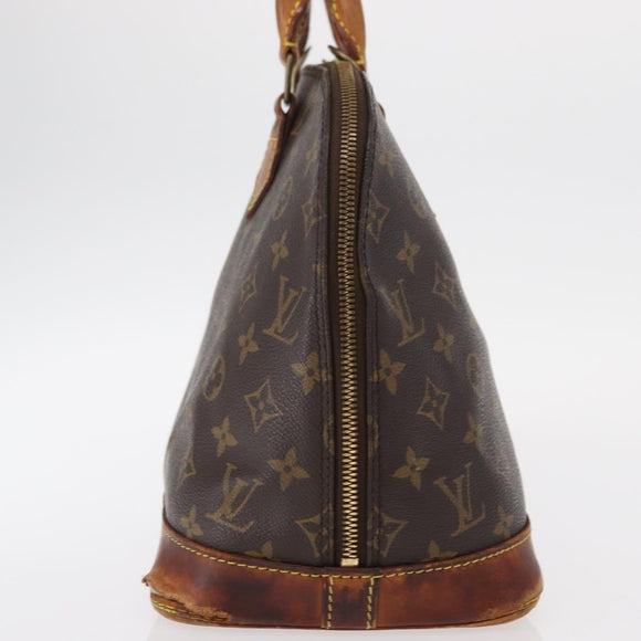 LOUIS VUITTON Monogram Alma Hand Bag M51130 LV Auth ka708